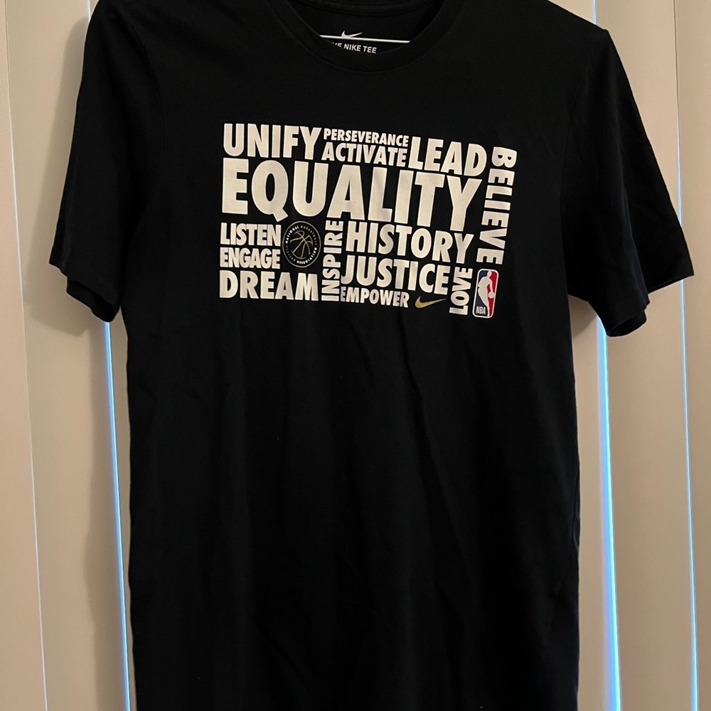 Nike Black Short Sleeve Equality Dri-fit Tee